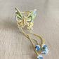 Yellow Butterfly Clip